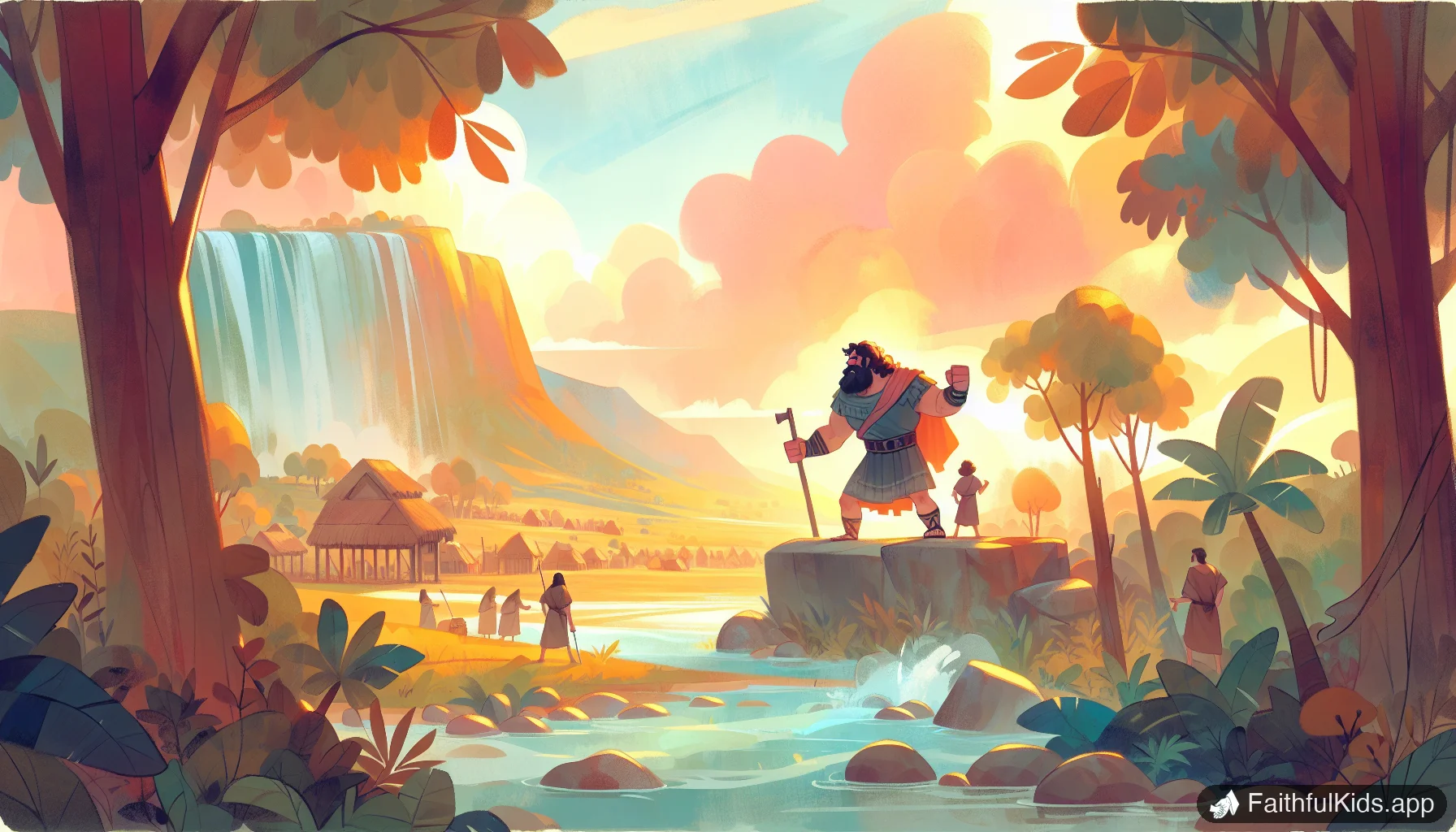 Samson Strongest Man Alive for Kids: Bible Story Explained Simply