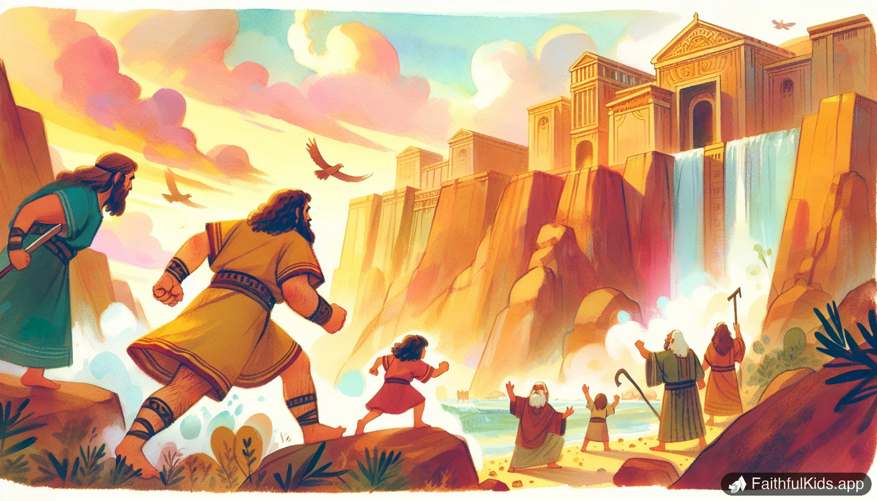 Samsons Fall and Final Stand for Kids: Bible Story Explained Simply