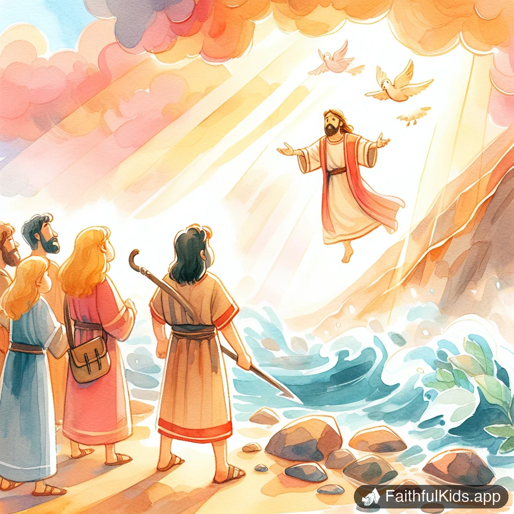 Sauls Disobedience for Kids: Bible Story Explained Simply - Key Moment Illustration