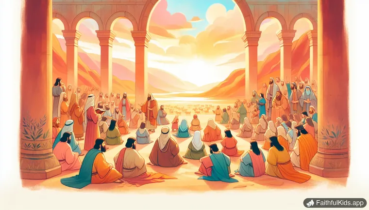 Ending and Beginning: illustration from Faith Hall of Fame