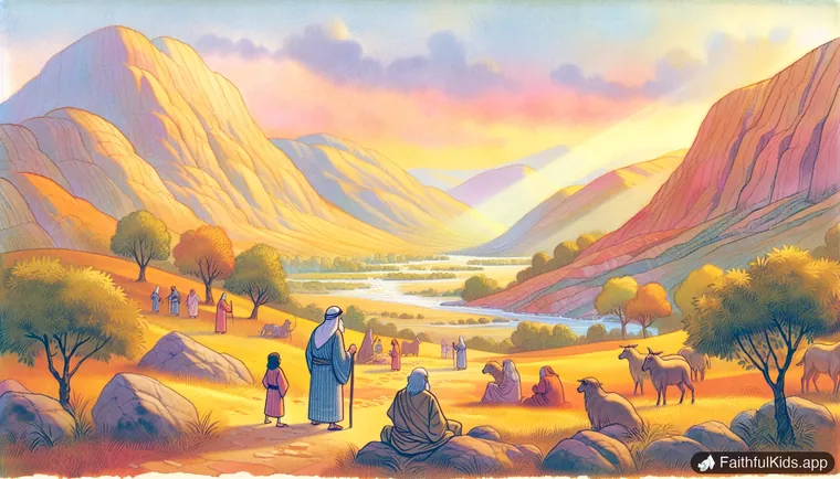 Solomon and the Kingdom: illustration from Solomon Asks for Wisdom