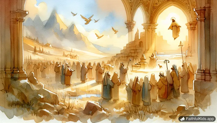 Early Church: illustration from The Church Is Born