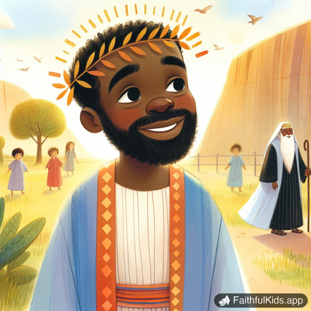 Illustration from Solomon Turns Away for Kids: Bible Story Explained Simply