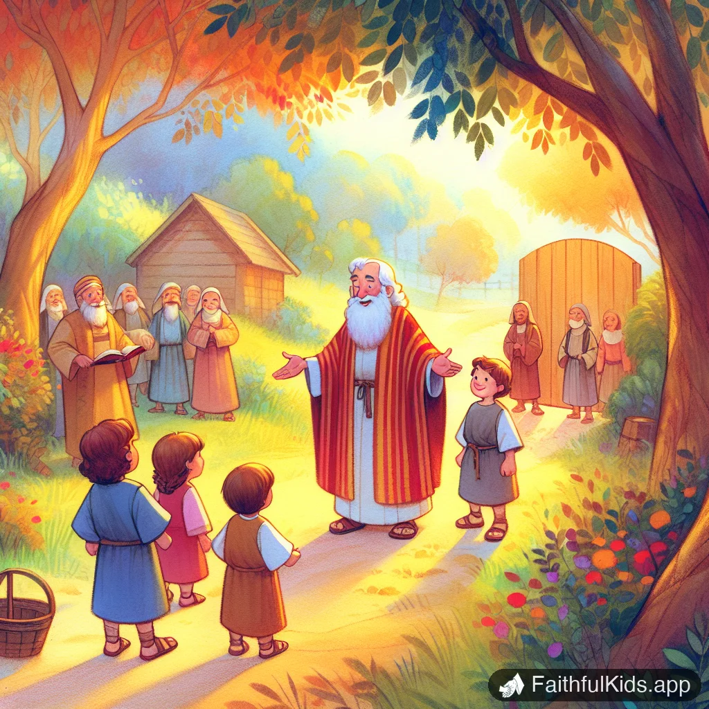 Illustration from Solomons Proverbs for Kids: Bible Story Explained Simply