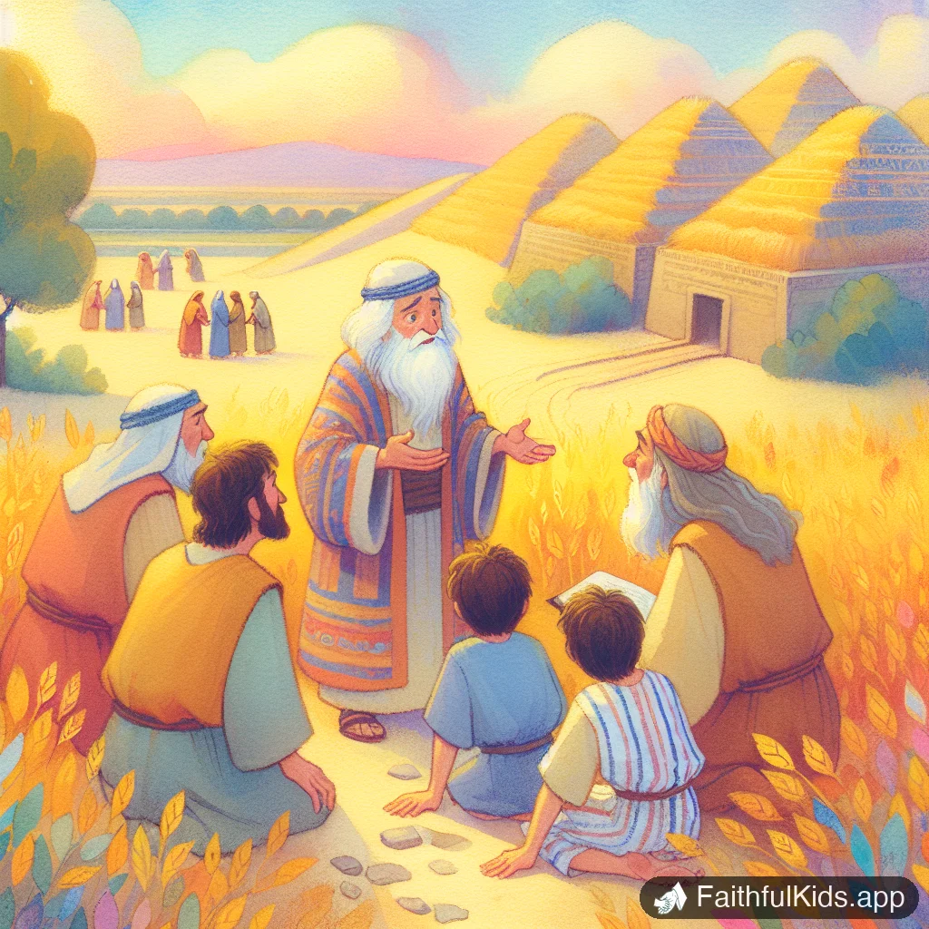 Solomons Proverbs for Kids: Bible Story Explained Simply - Key Moment Illustration