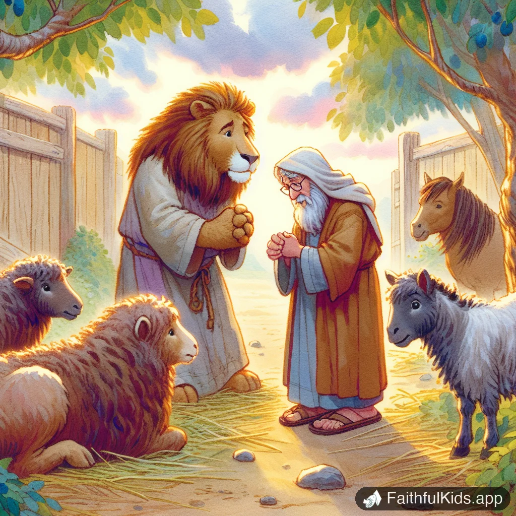 Solomons Wise Judgment for Kids: Bible Story Explained Simply - Key Moment Illustration