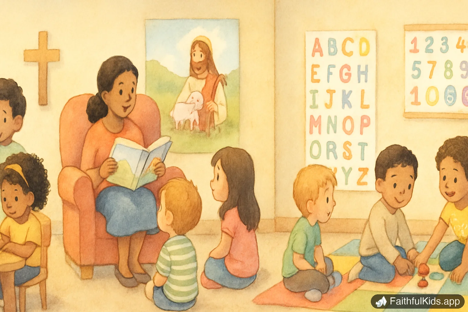 23 Sunday School Activities for Kids, Sorted by Time - Bible Story Illustration