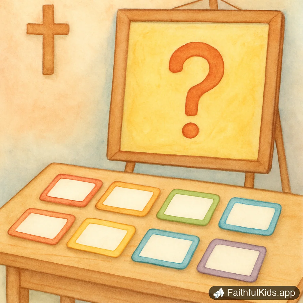 15 Sunday School Opening Activities Kids Actually Love - Key Moment Illustration