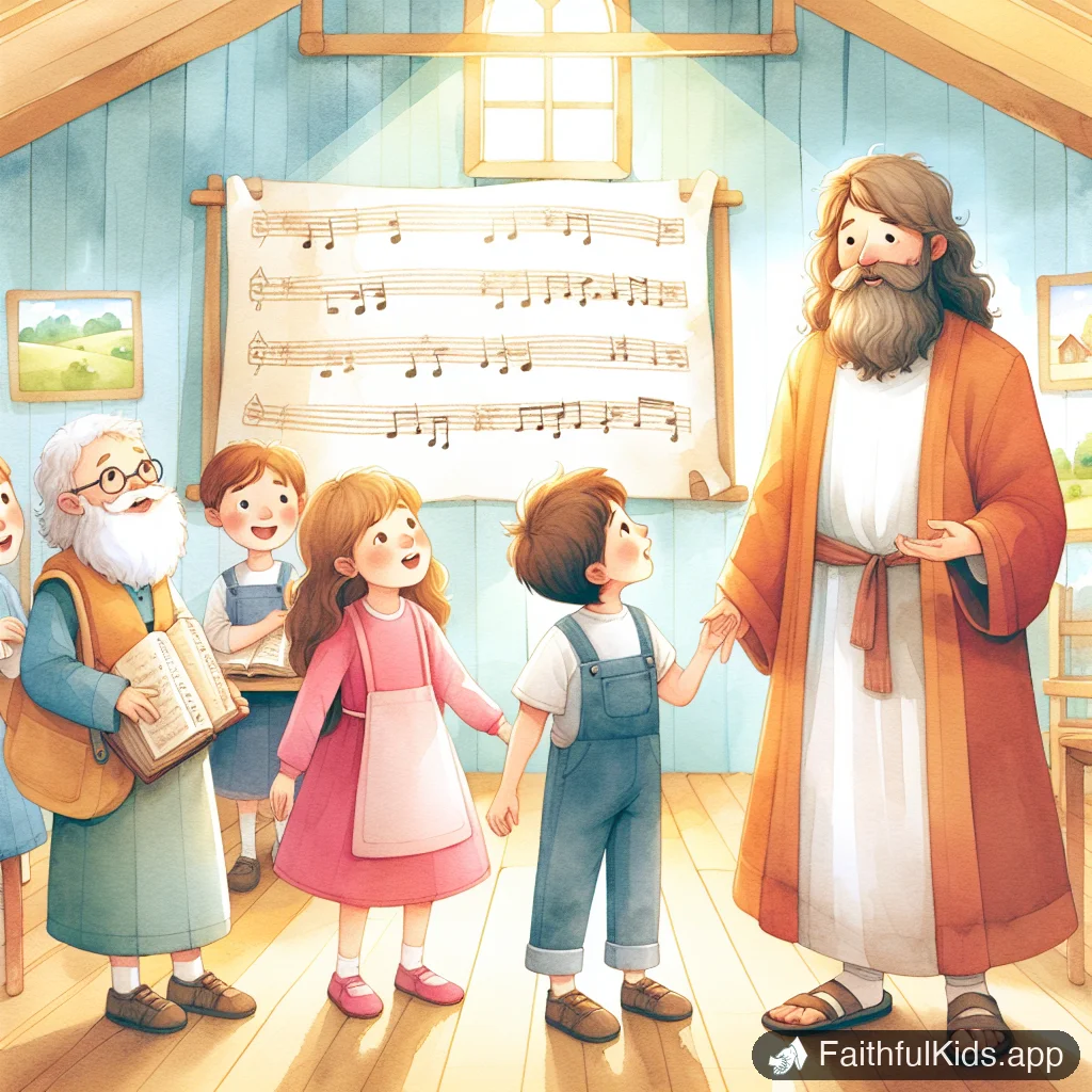 Illustration from Taming the Tongue for Kids: Bible Story Explained Simply