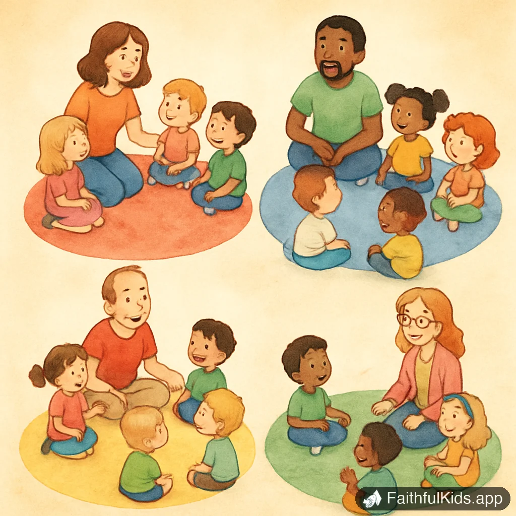 Illustration from Teaching the Bible to Large Groups of Kids: A Field Guide