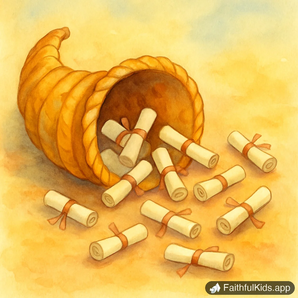 Illustration from 50 Thanksgiving Bible Trivia Questions (with Answers)