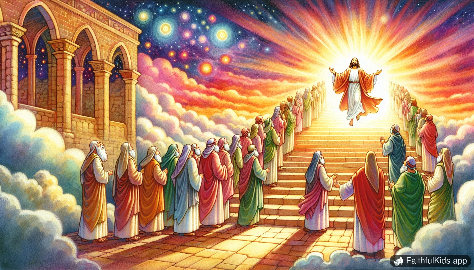 The Ascension for Kids: Bible Story Explained Simply