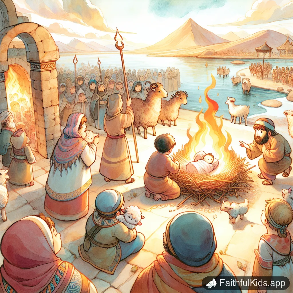 The Betrayal for Kids: Bible Story Explained Simply - Key Moment Illustration