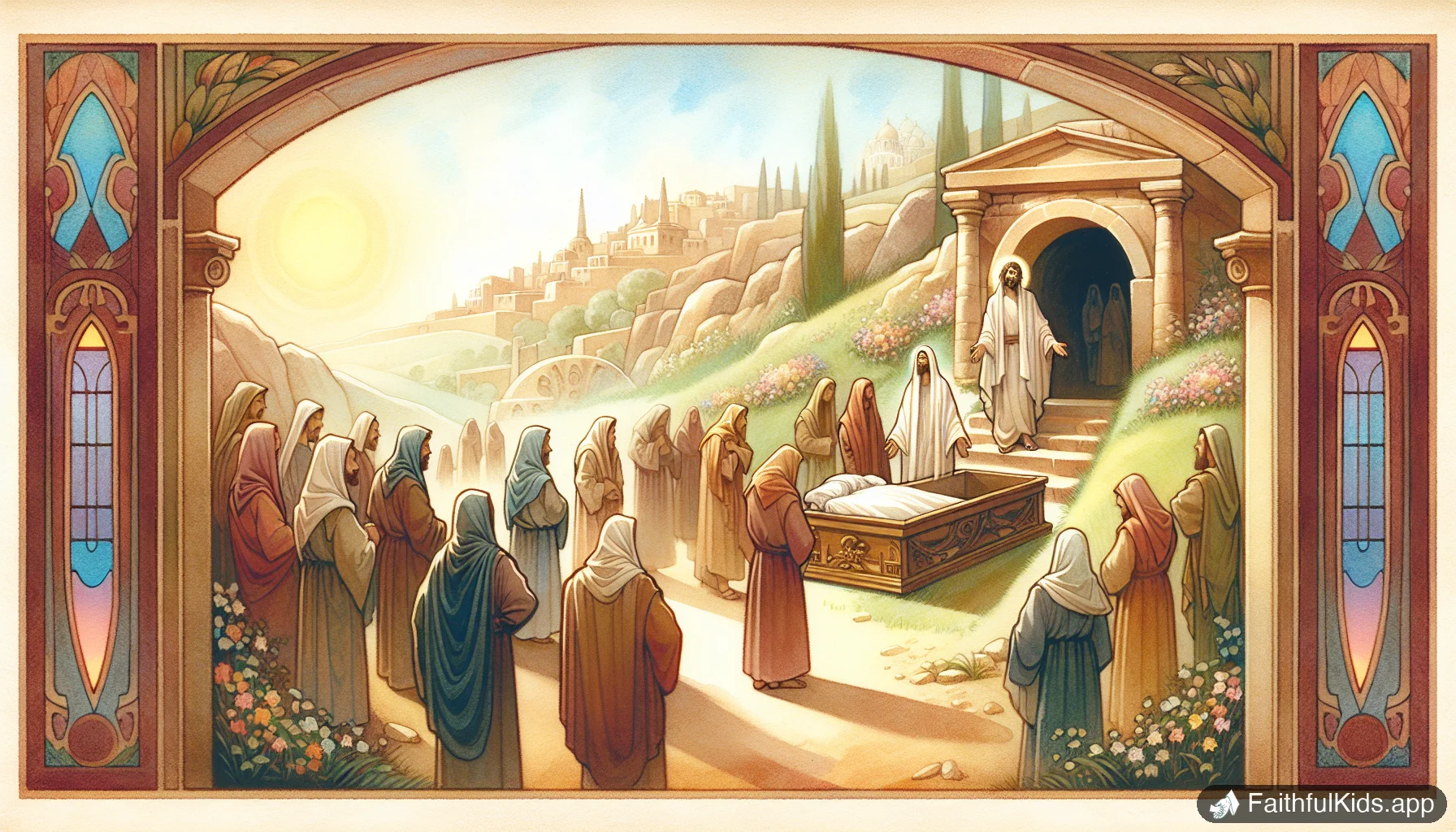 The Burial for Kids: Bible Story Explained Simply