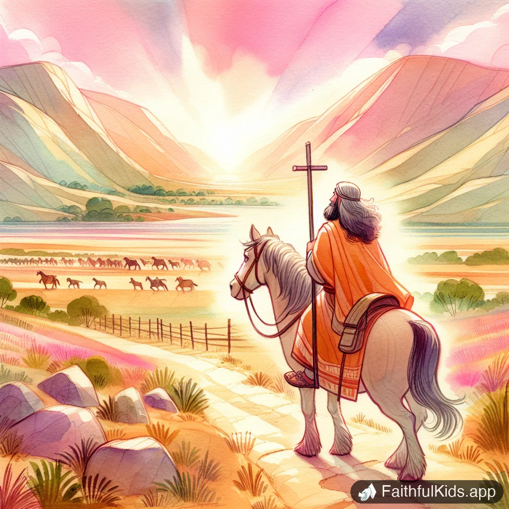 The Cycle Begins for Kids: Bible Story Explained Simply - Key Moment Illustration