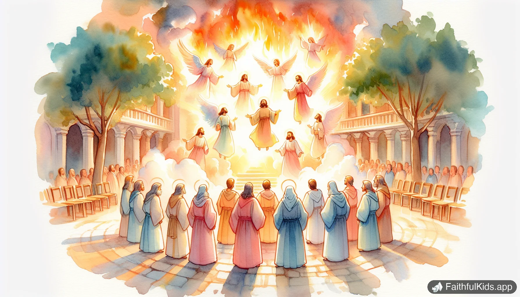 The Day of Pentecost for Kids: Bible Story Explained Simply