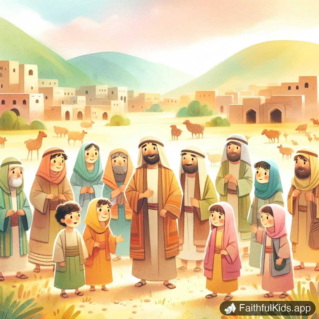 Illustration from The First Disciples for Kids: Bible Story Explained Simply