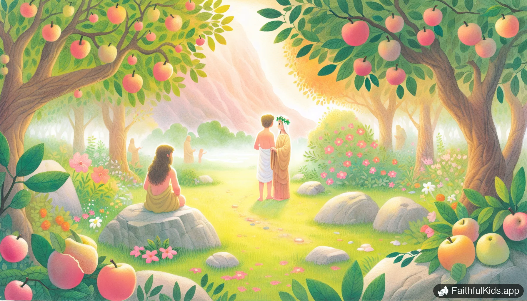 The Garden and the Fall for Kids: Bible Story Explained Simply