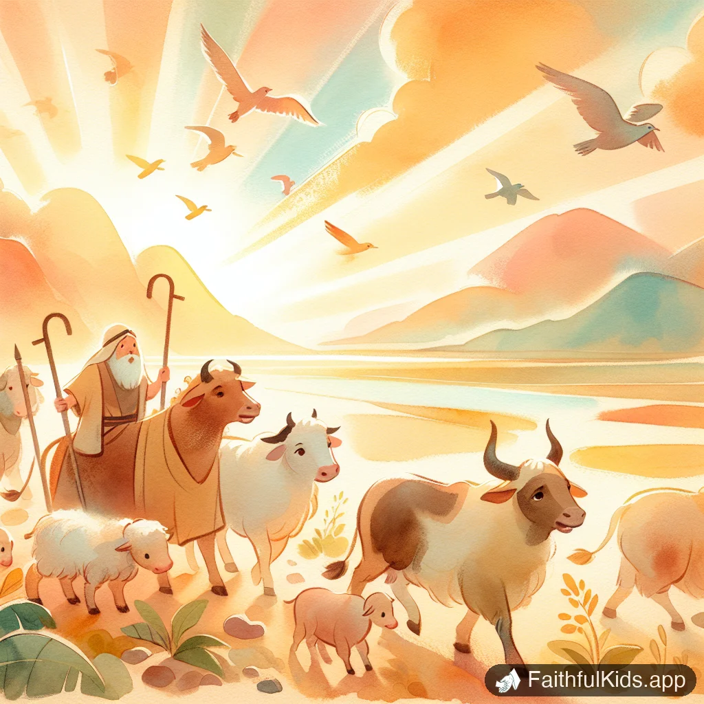 The Golden Calf for Kids: Bible Story Explained Simply - Key Moment Illustration