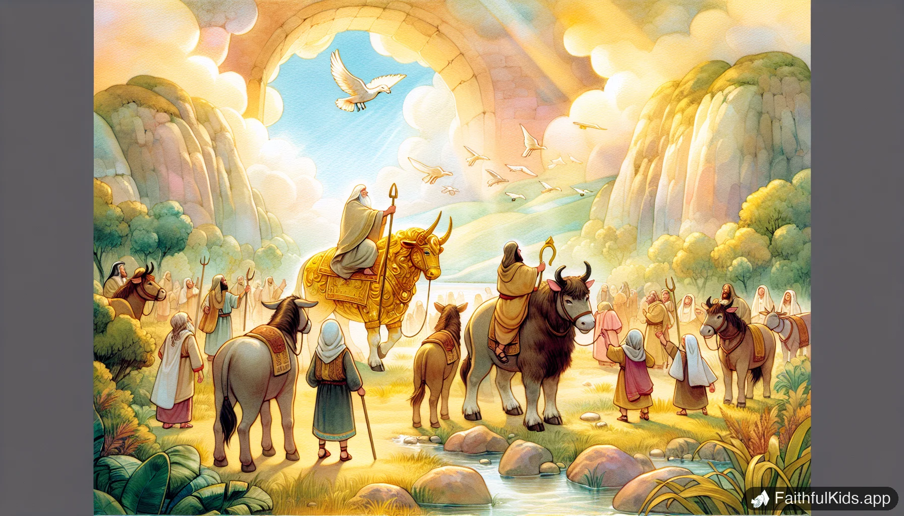 The Golden Calf for Kids: Bible Story Explained Simply