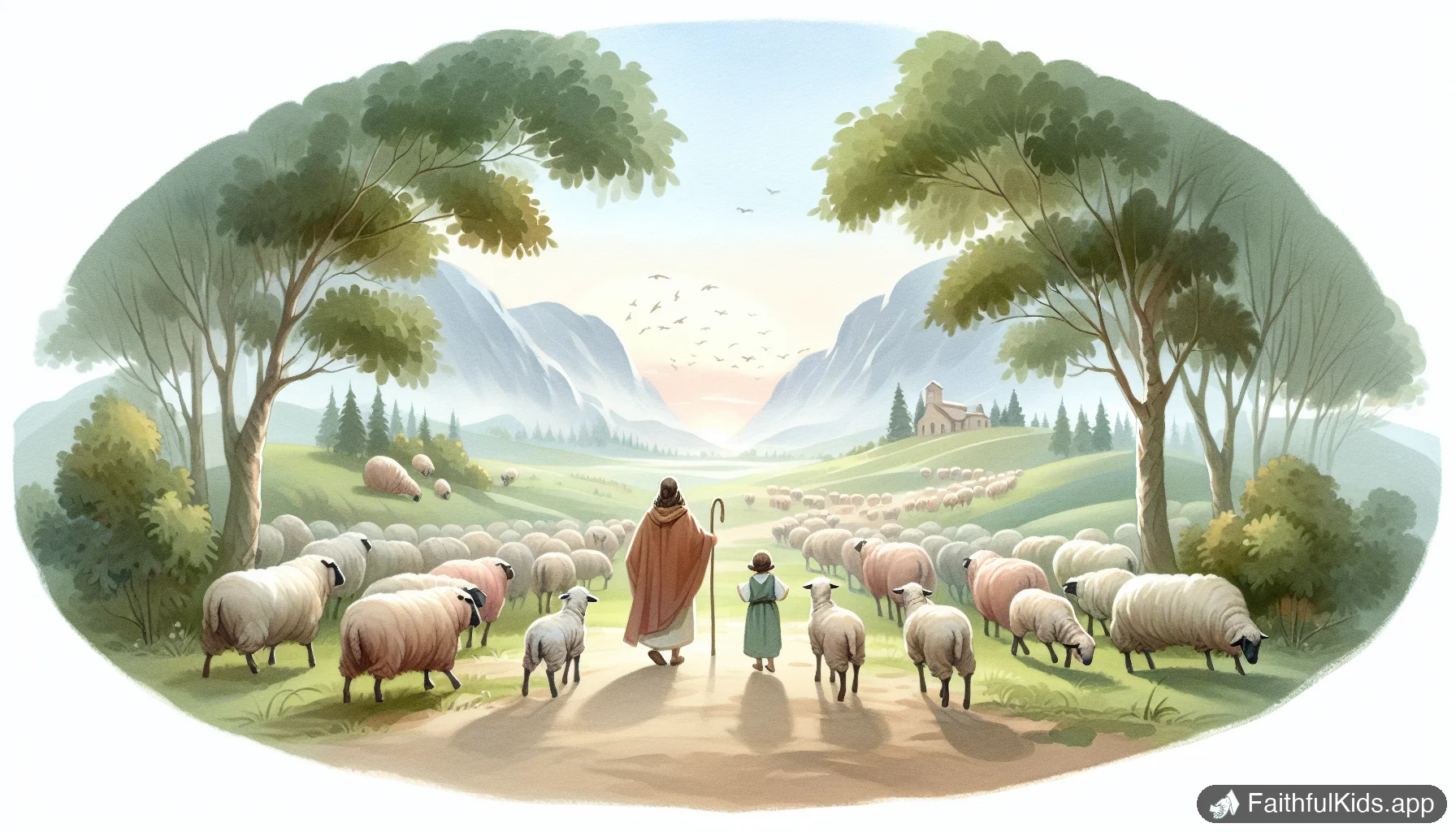 The Good Shepherd for Kids: Bible Story Explained Simply