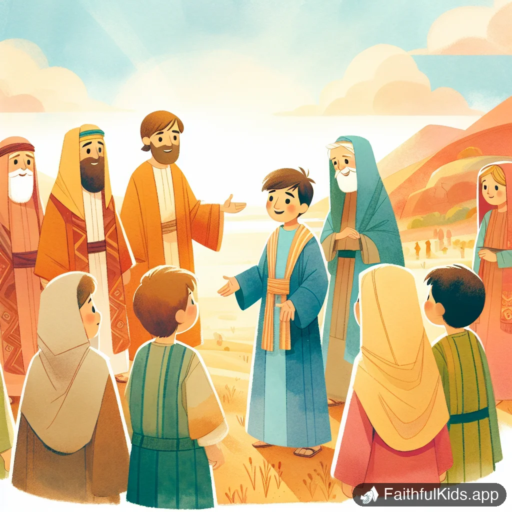 Illustration from The Great Commission for Kids: Bible Story Explained Simply