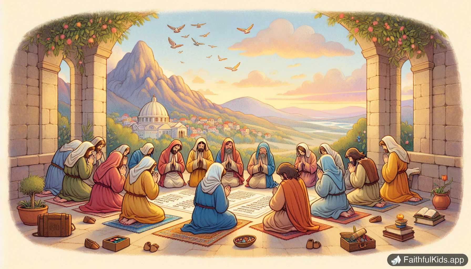 The Lords Prayer for Kids: Bible Story Explained Simply