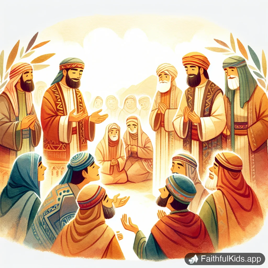 The Mustard Seed for Kids: Bible Story Explained Simply - Key Moment Illustration