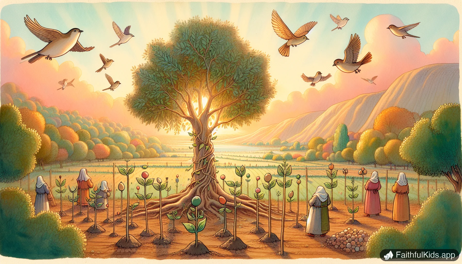 The Mustard Seed for Kids: Bible Story Explained Simply