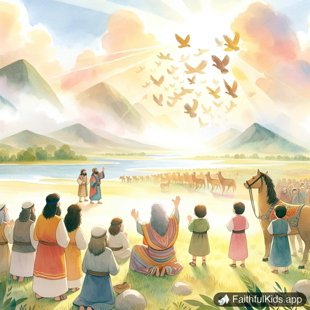 The Northern Kingdom Falls for Kids: Bible Story Explained Simply - Key Moment Illustration