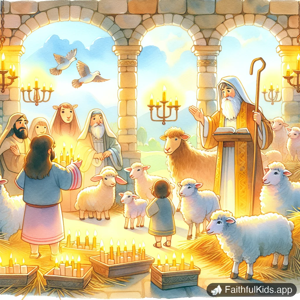 Illustration from The Passover for Kids: Bible Story Explained Simply