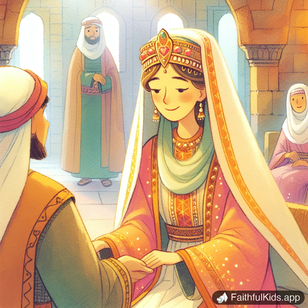 Illustration from The Queen of Sheba for Kids: Bible Story Explained Simply