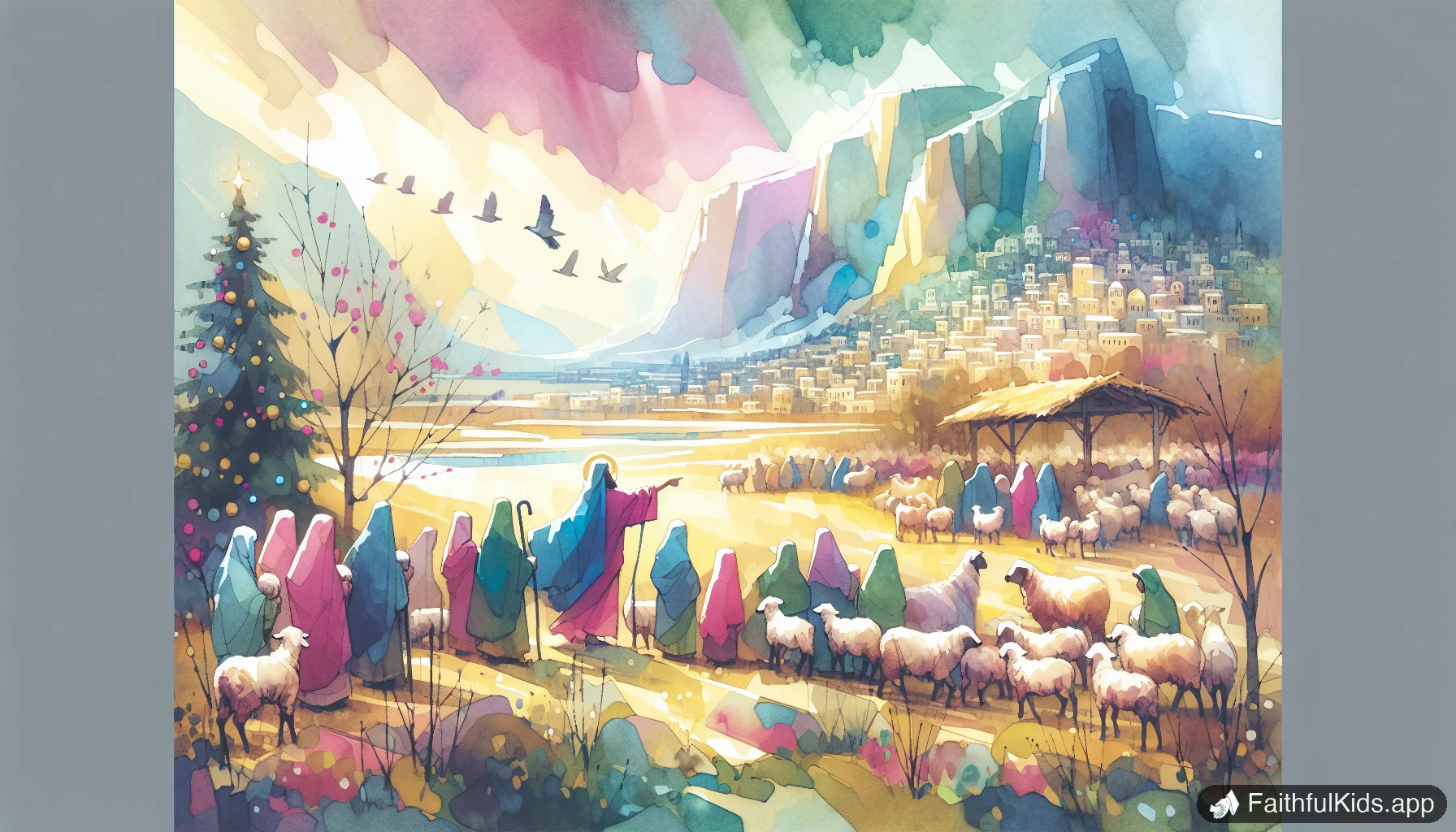 The Shepherds for Kids: Bible Story Explained Simply