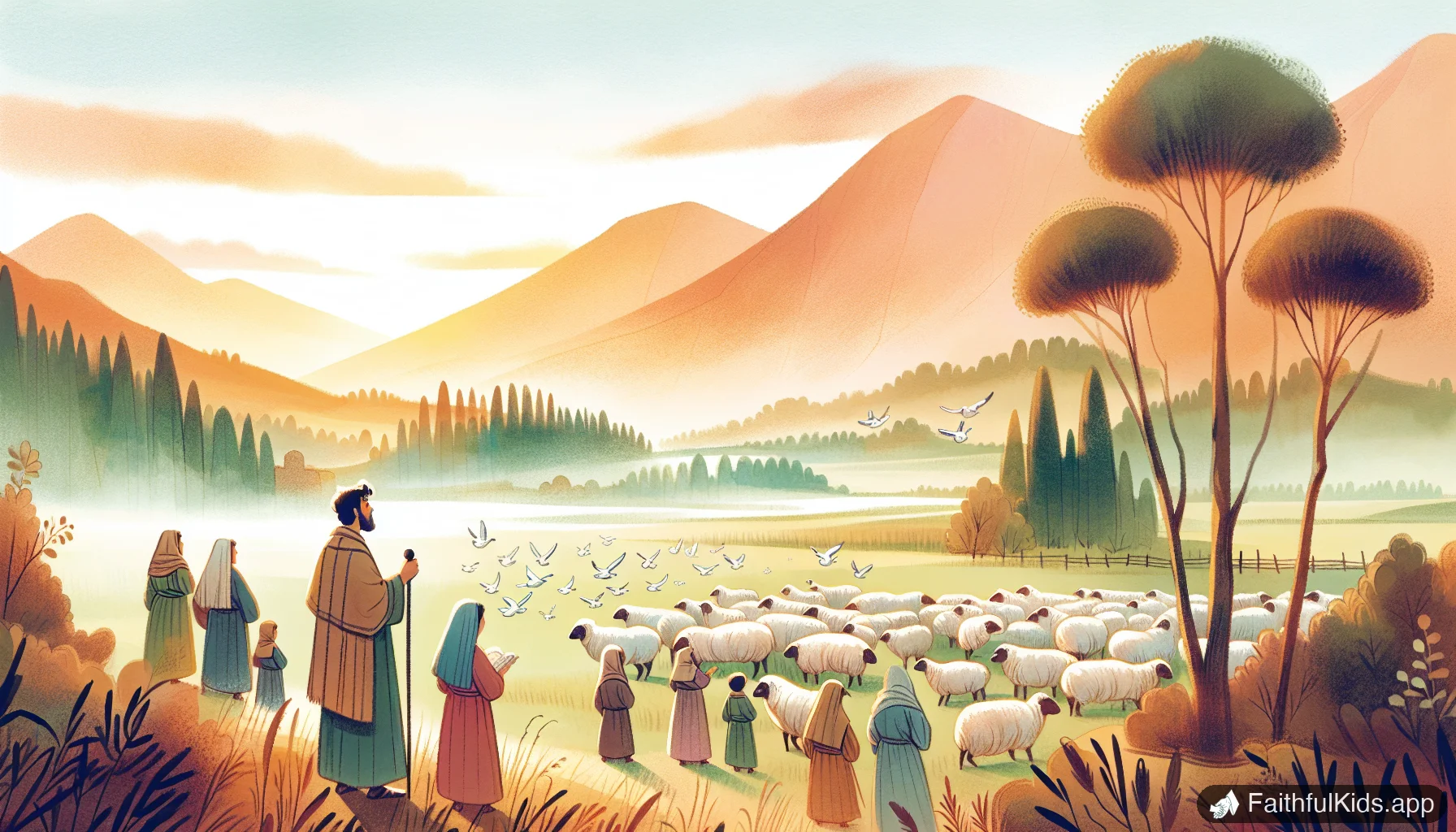 The Shepherds Song for Kids: Bible Story Explained Simply