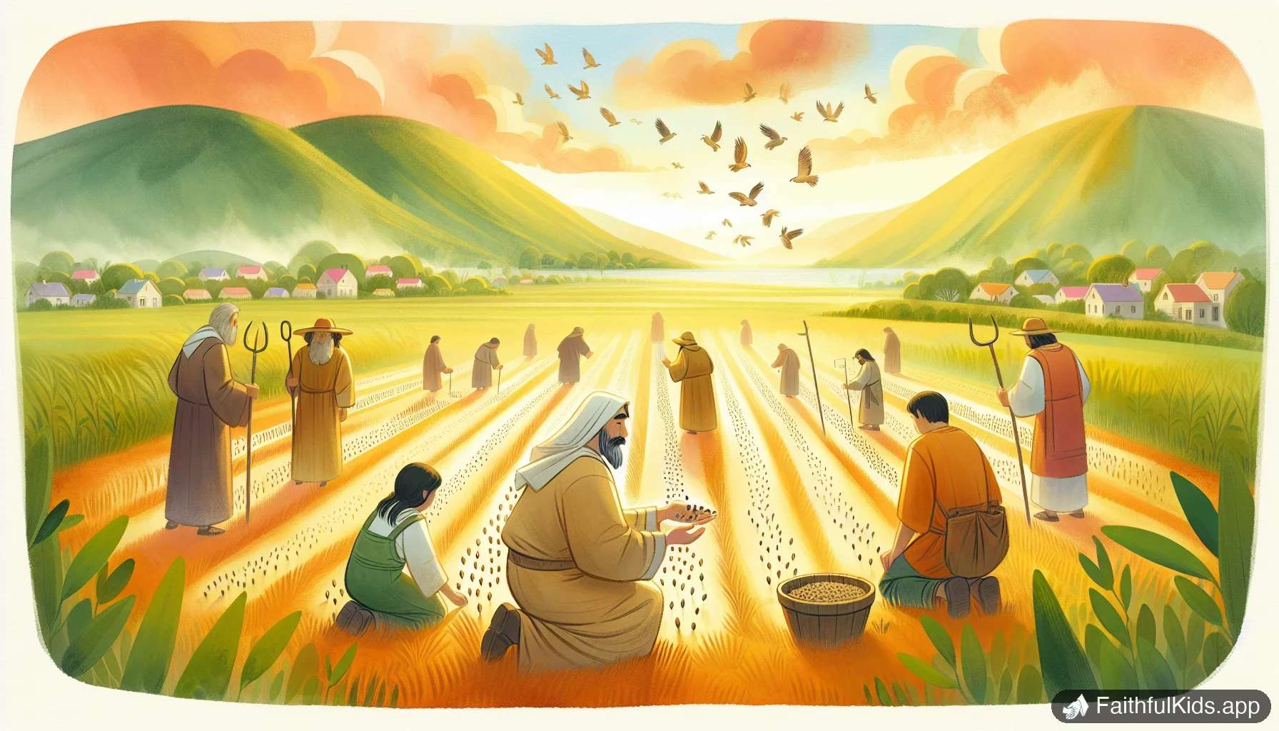 The Sower and the Seeds for Kids: Bible Story Explained Simply