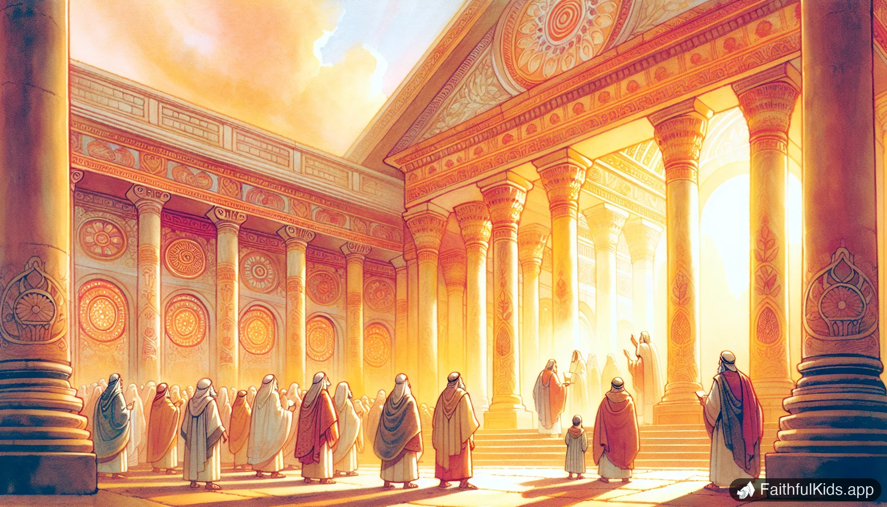 The Temple is Dedicated for Kids: Bible Story Explained Simply