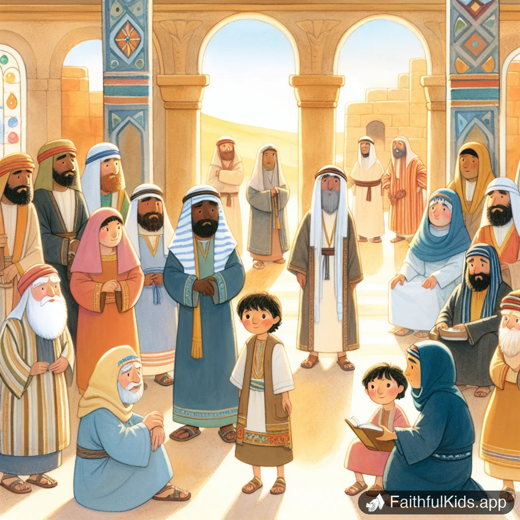Illustration from The Twelve Spies for Kids: Bible Story Explained Simply