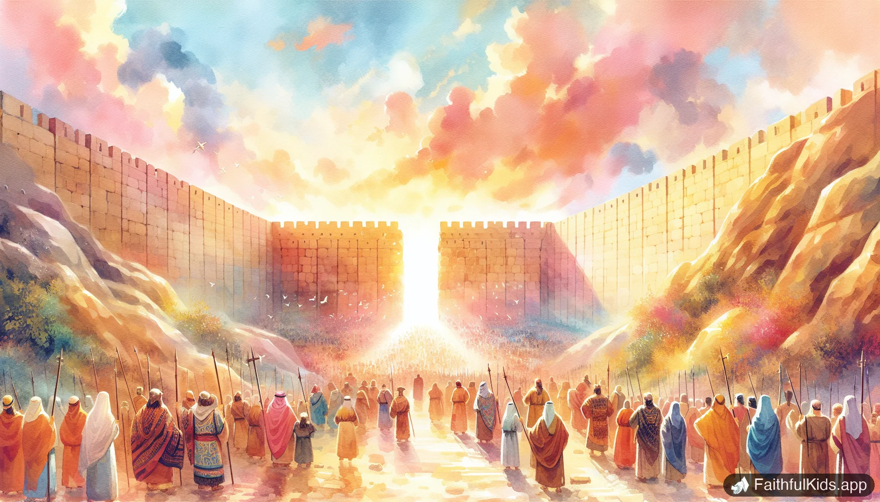 The Wall is Finished for Kids: Bible Story Explained Simply