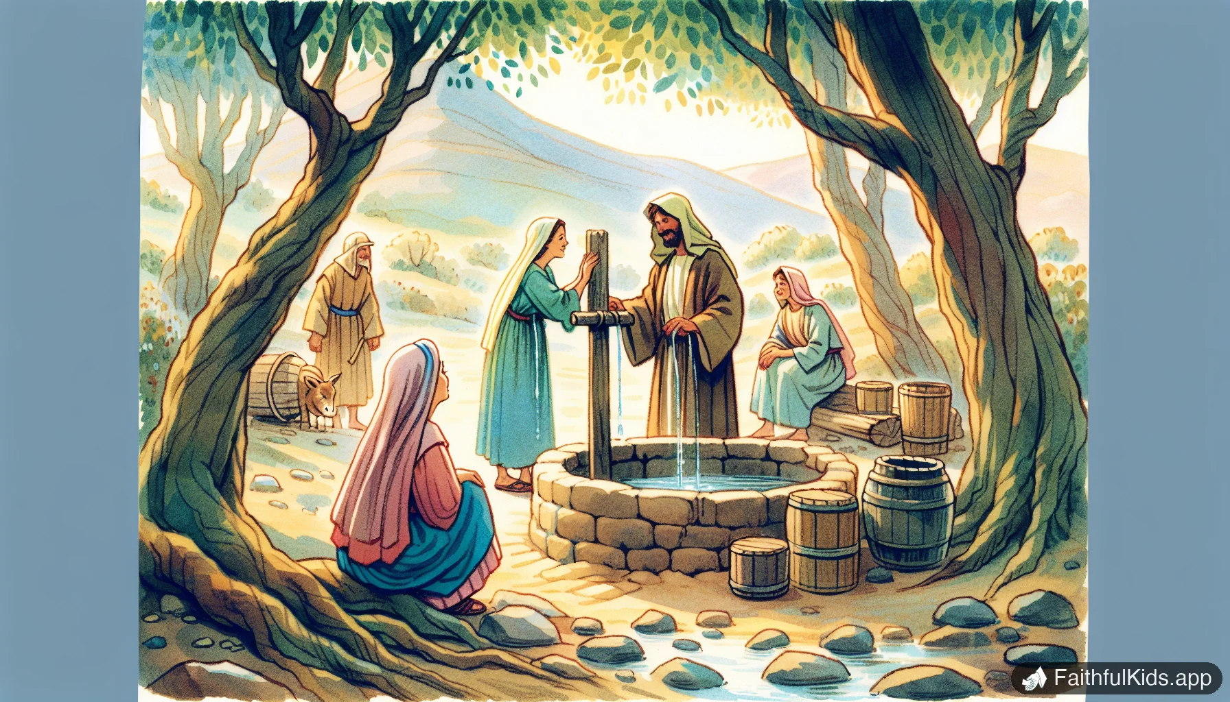 The Woman at the Well for Kids: Bible Story Explained Simply