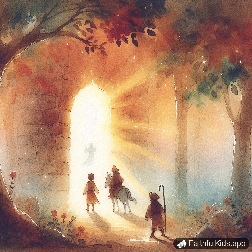 The Writing on the Wall for Kids: Bible Story Explained Simply - Key Moment Illustration