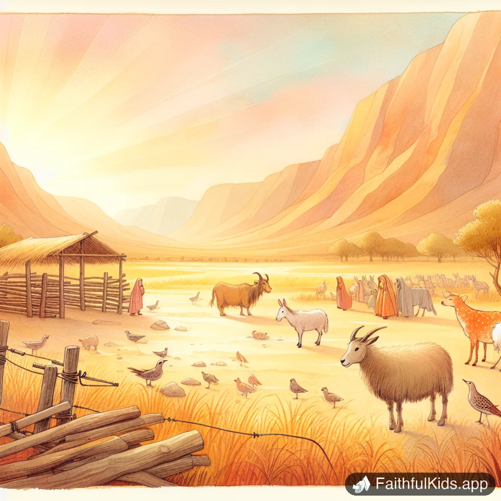 Illustration from Valley of Dry Bones for Kids: Bible Story Explained Simply