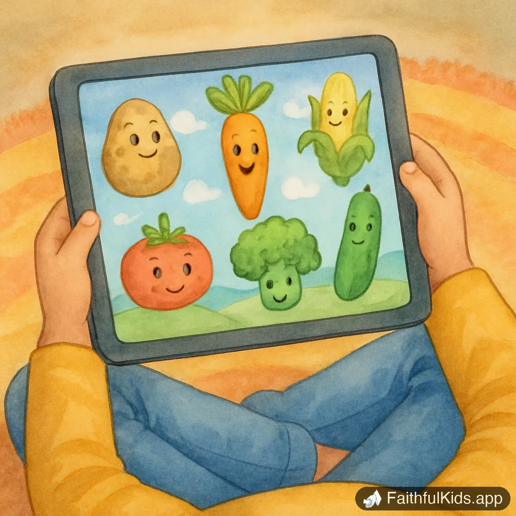 Illustration from Where to Watch VeggieTales (Free and Paid)