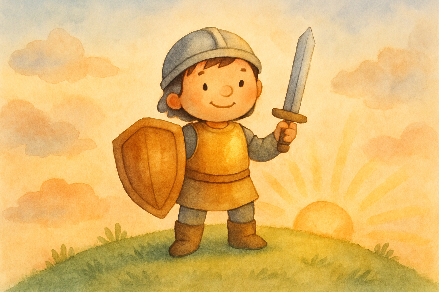 The Armor of God — Bible word search puzzle for kids, Ephesians 6:10-18