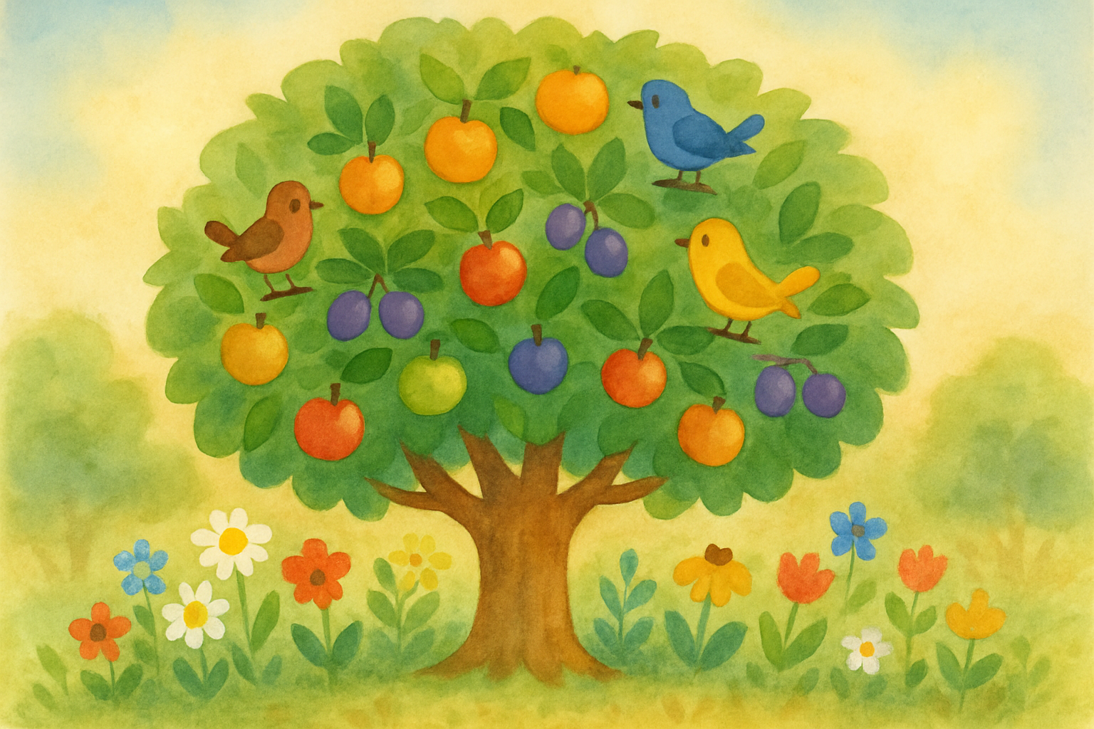 Fruit of the Spirit — Bible word search puzzle for kids, Galatians 5:22-23